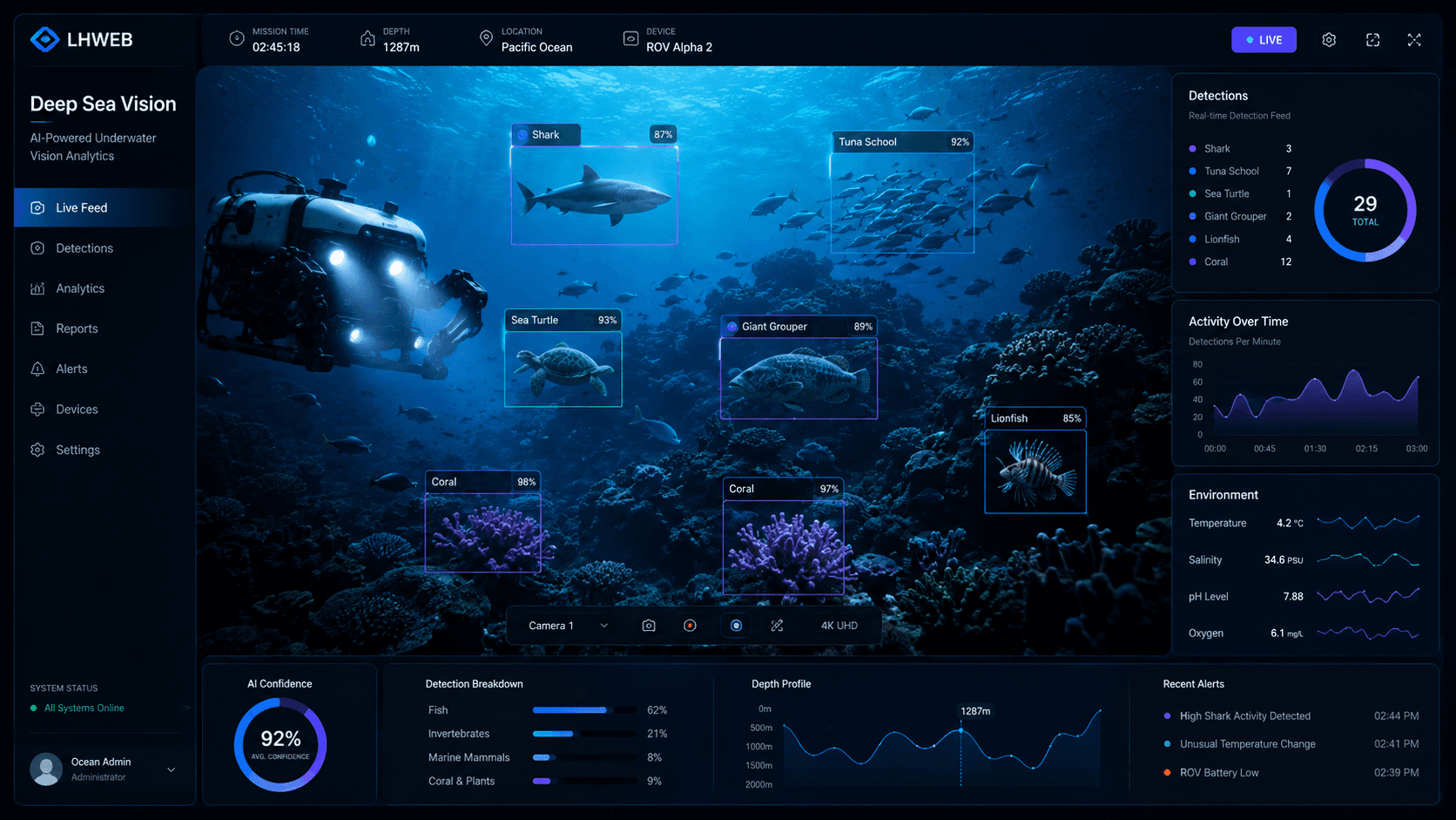 Deep Sea Vision project preview